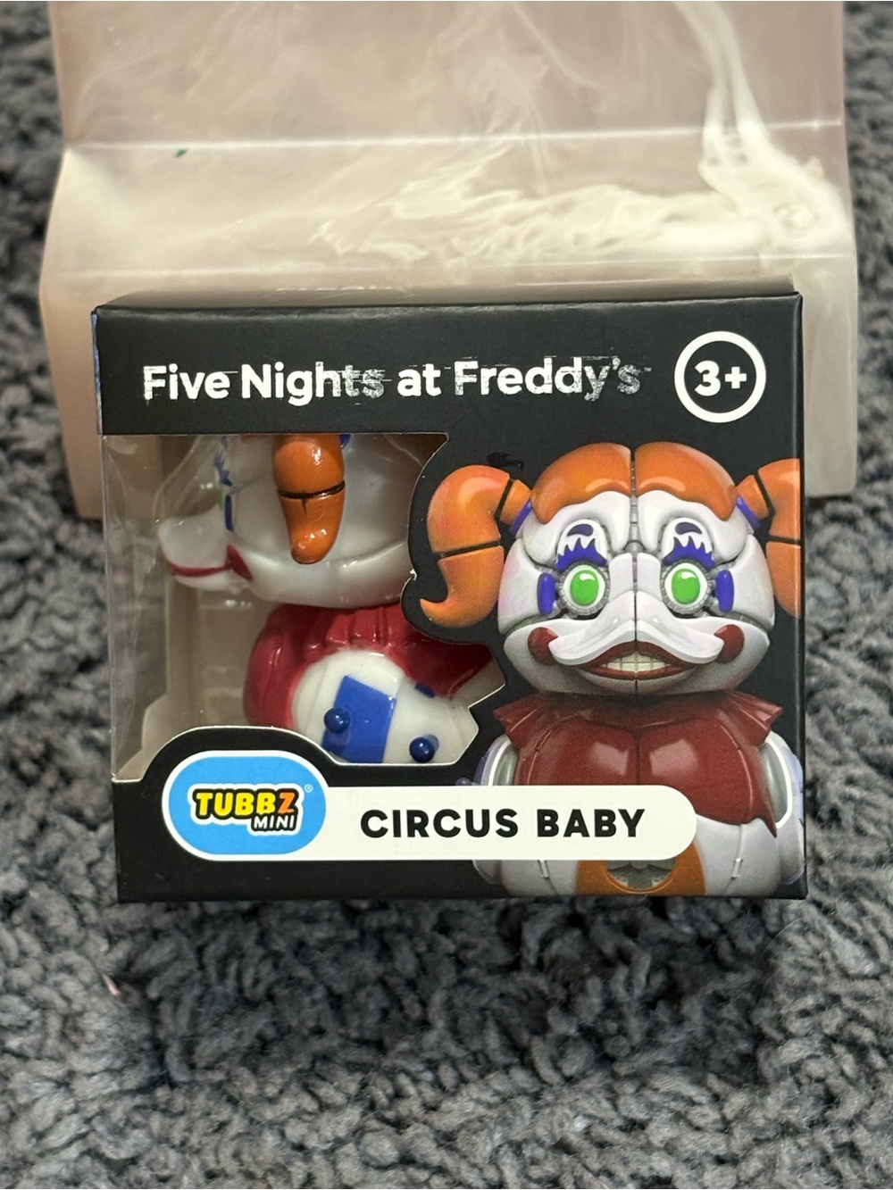 NWT Five Nights At Freddy’s Tubbz Mini Duck, Character: Circus Baby